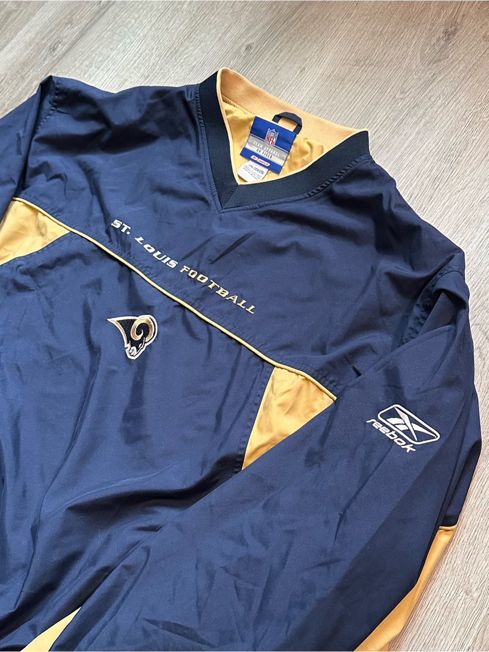 Vintage Reebok St. Louis Rams Football Pullover